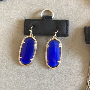 Royal blue Elle Kendra Scott earrings